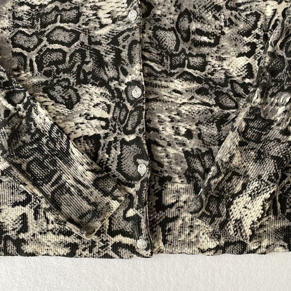NWOT Karen Kane Animal Print Cardigan Sweater - Picture 6 of 6